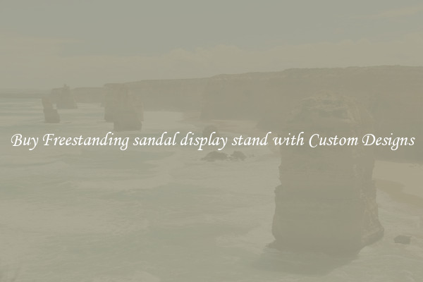 Buy Freestanding sandal display stand with Custom Designs