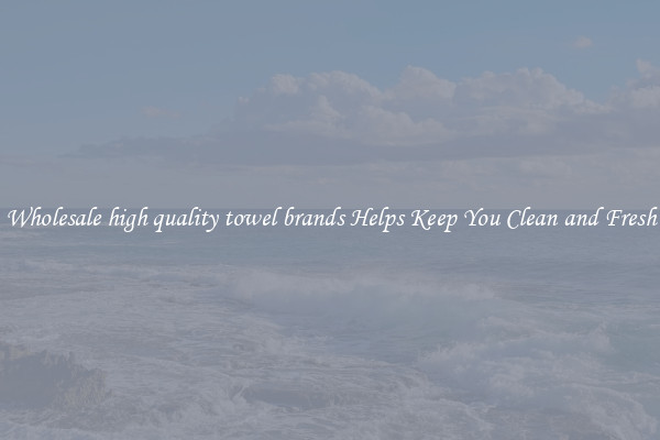 Wholesale high quality towel brands Helps Keep You Clean and Fresh